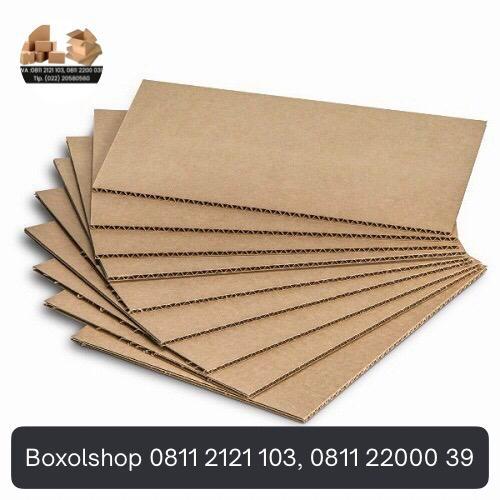 . 20x40 lembaran karton kardus corrugated kraft