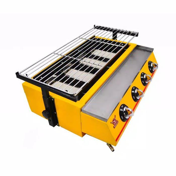 Getra Kompor Pemanggang Panggangan Panggang BBQ Sosis 4 Tungku ETK-222