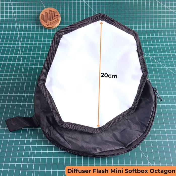 GHM - Diffuser Flash Mini Softbox Octagon Diameter 20cm