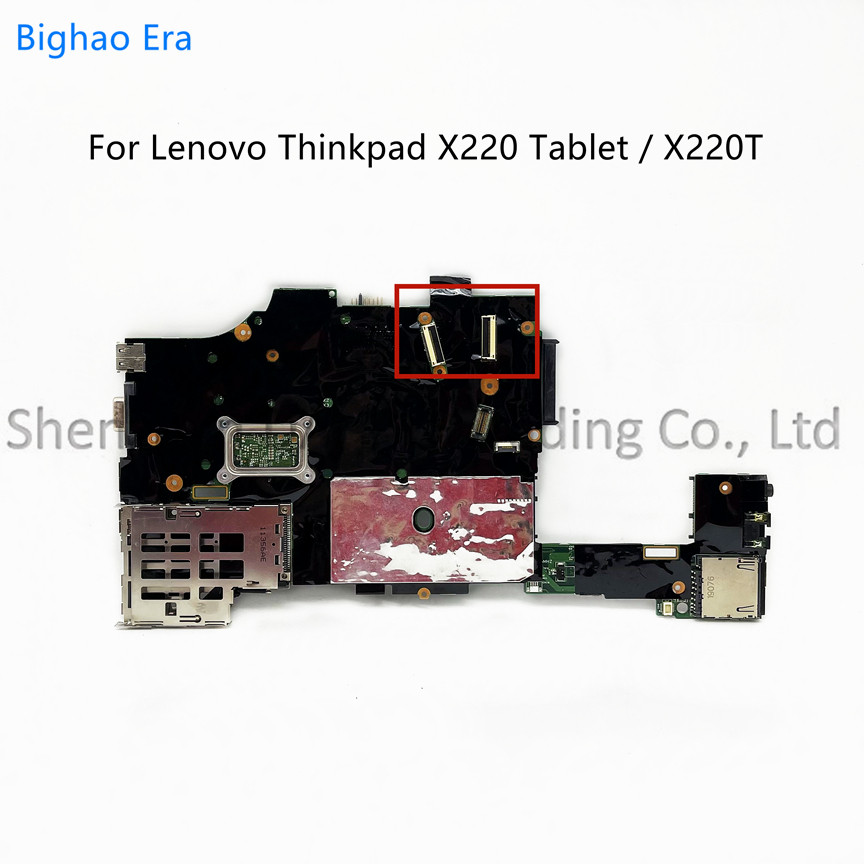 For Lenovo Thinkpad X220T X220-Tablet Laptop Motherboard With i5-2620M i7-2620M i7-2640M CPU H0227-3