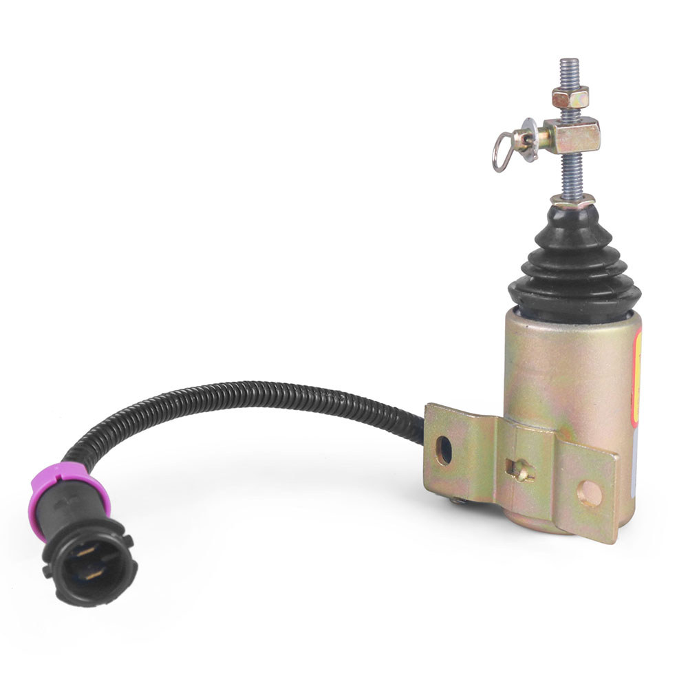 XHF-1121-12 12V STOP SOLENOID VALVE OIL-STOP ELECTROMAGNETIC VALVE FUEL SHUTDOWN SOLENOID