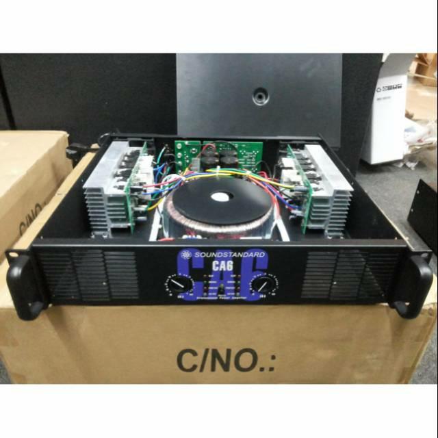 Power amplifier soundstandard ca6 Ca6 body panjang