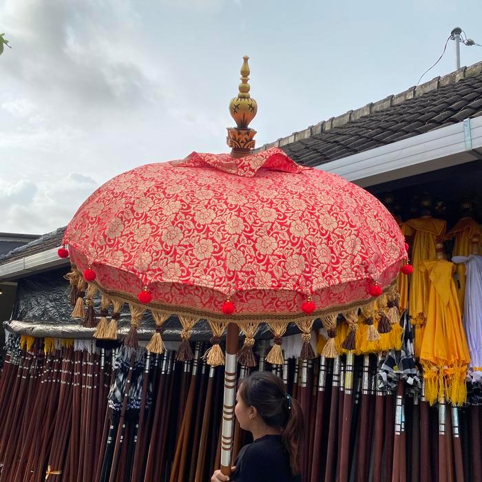 Payung Dekorasi Bali Berkualitas Tedung Agung Semi Variasi Bagus