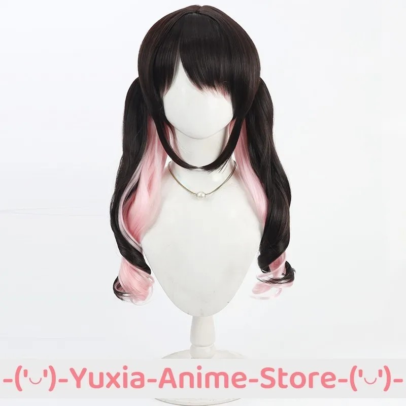 VSPO! VIRTUAL ESPORTS PROJECT NAZUNA HANA COSPLAY WIG AND CAP ANIME ROLEPLAY WIGS PARTY PROP