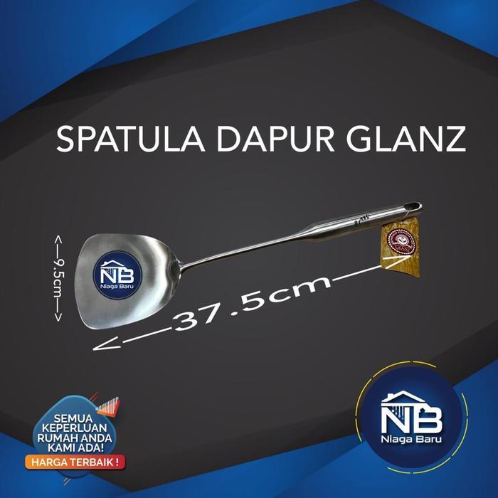 Spatula Sutil Sodet Stainless Glanz Sus304