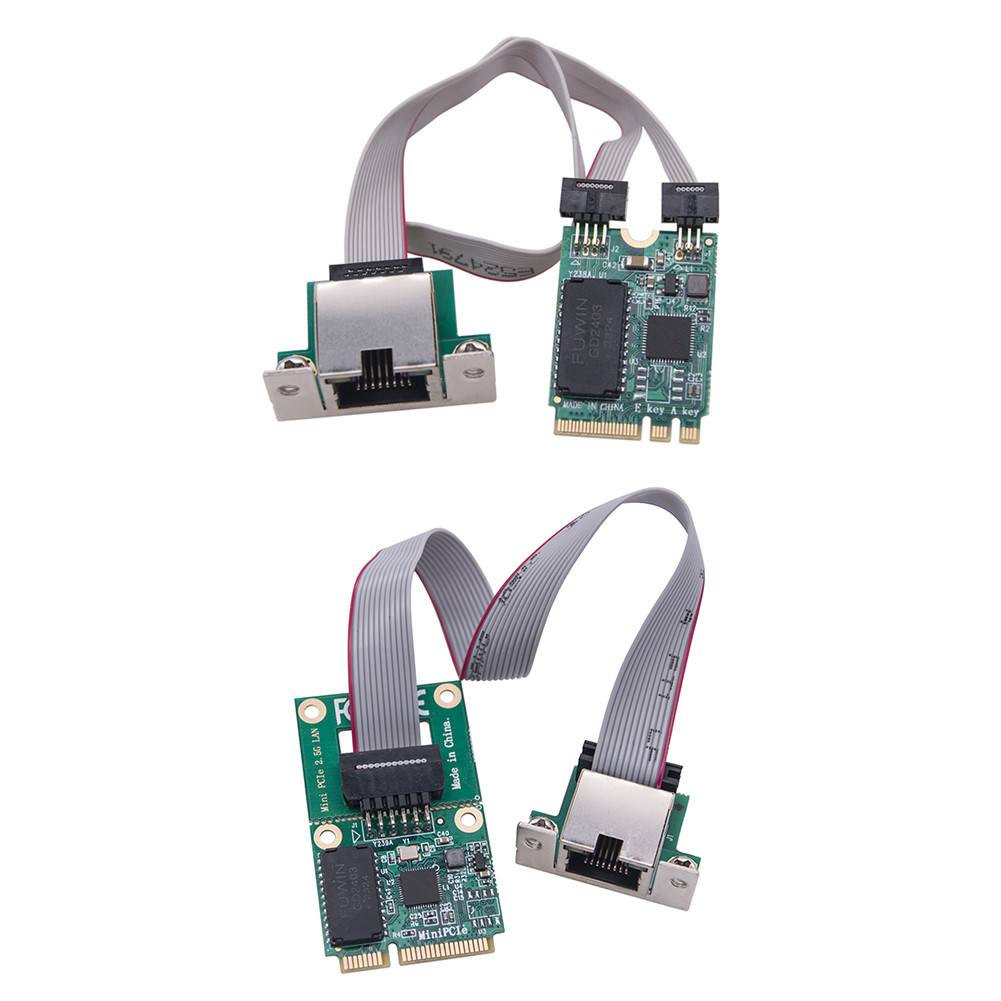 PROMO TERBATAS M.2 Gigabit Network Adapter 2.5G/1000/100Mbps M2 RJ45 PCIE Bus Network Card RTL8125BG