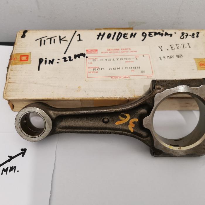stang piston holden gemini 87-88 lubang 22mm stang seher Holden gemini newst