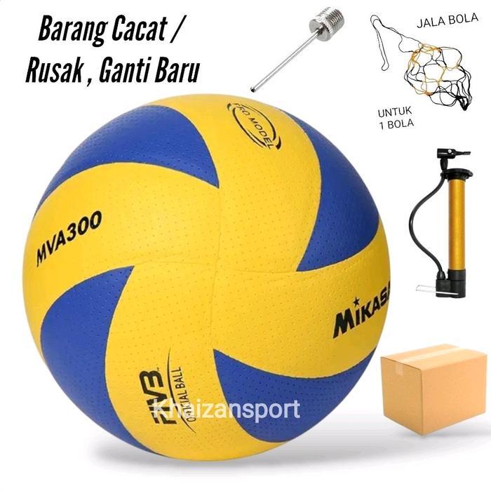 Bola Voli MIKASA MVA300 Asli Jahit . Bola Volley Mikasa Size 5 Volly Voly