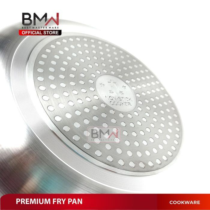 Frypan Teflon Wajan Kuali Penggorengan Stainless Steel Tebal Anti Lengket