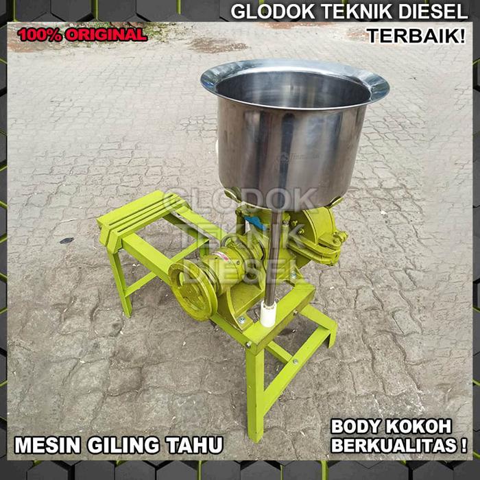 Mesin Gilingan Tahu 6 Inch + Engine Penggiling Giling Kedelai Tahu 6"