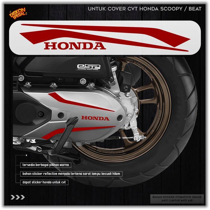 "New" Sticker Alis Cvt Motor Scoopy atau Honda Beat