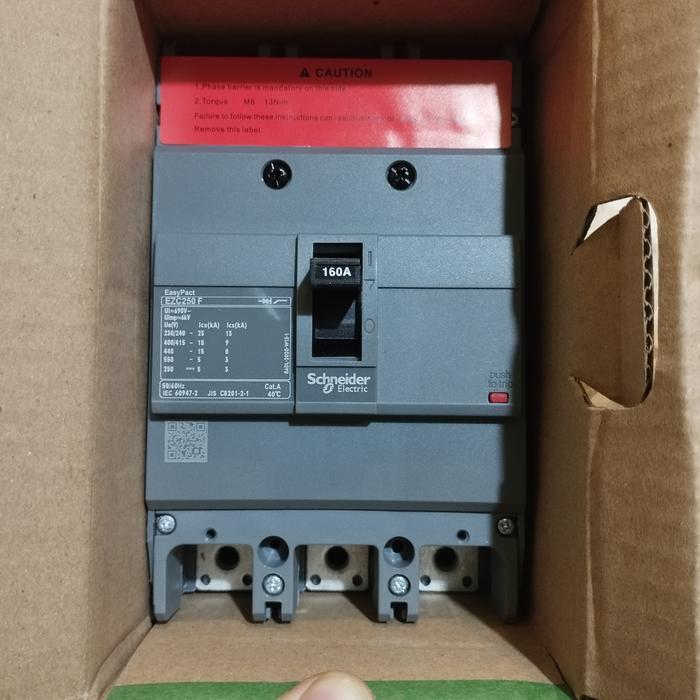 mccb 3p 160a 200a 250a schneider