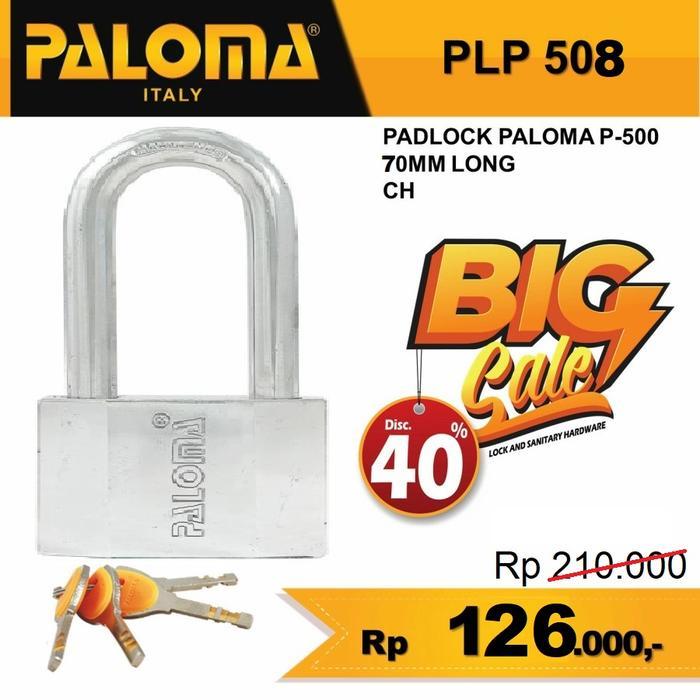 GEMBOK PAGAR PALOMA PLP 508 PADLOCK PALOMA LONG SHACKLE