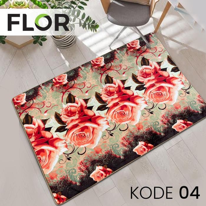[Melody] Karpet FLOR 190x220 - FLOR Collections Lembut & Berkualitas