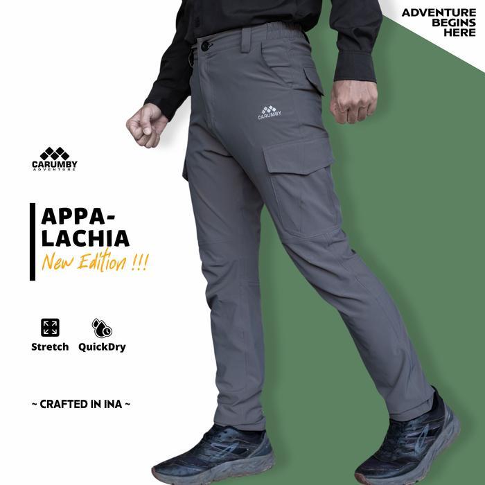 Premium Celana Gunung Cargo Quickdry Carumby Appalachia Hiking Pants Celana Panjang Pria Wanita