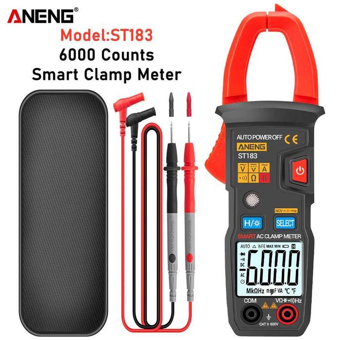 Aneng Digital Multimeter Voltage Tester Clamp - St183