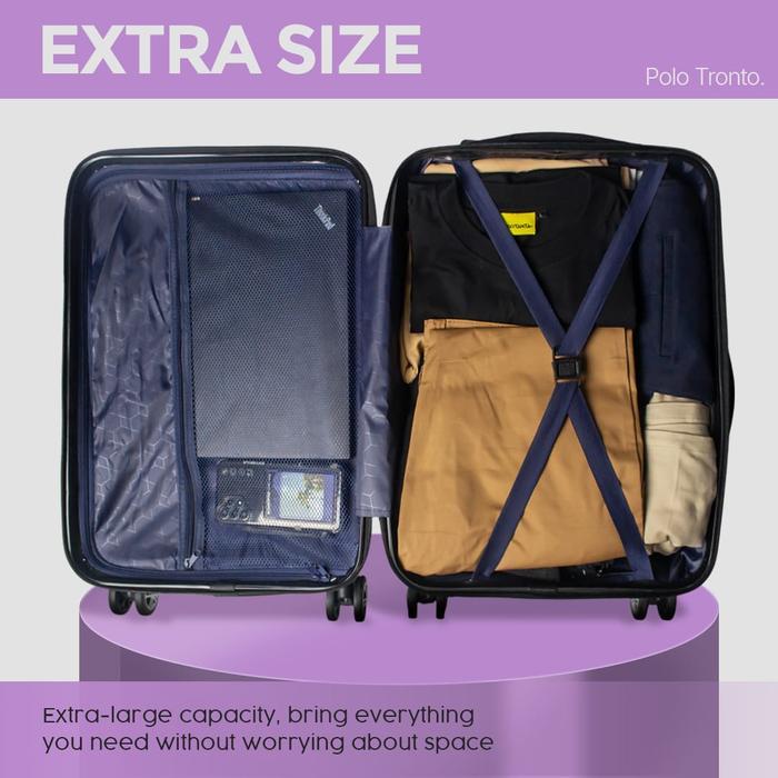 Koper 20 Inch Koper Fiber Pria Wanita Koper Size Kabin Cabin Koper Murah Koper Kabin