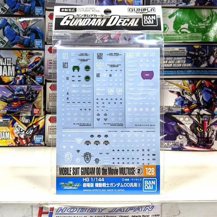 Gundam Decal 128 HG Gundam 00 the Movie Multiuse 2