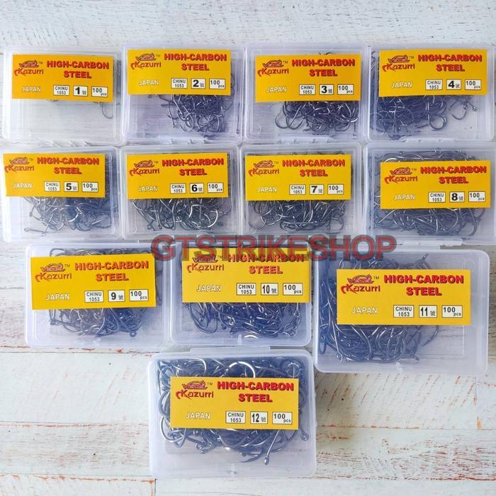 Mata kail pancing carbon Vezel Kazuri Kazurri 1053 (chinu ring) Box/ K