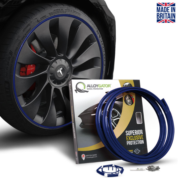 Alloygator Blue Pelindung Velg Mobil RIM Protection Made In UK Original Exclusive