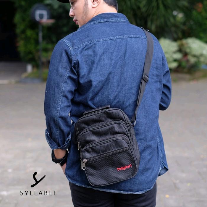 New Tas Selempang Bodystart 5 Resleting / Resleting Banyak Syllable Outfit