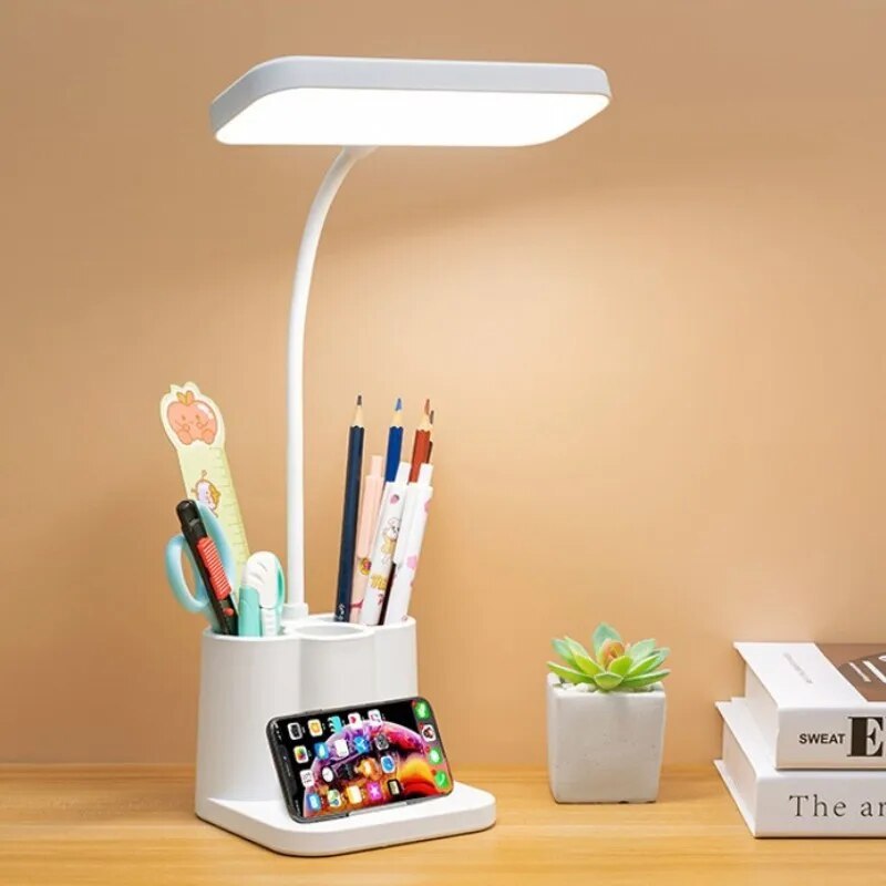 Led Eye Protection Desk Lamp For Studying Dormitory Desk USB Powered Small Table Lamp Bedroom