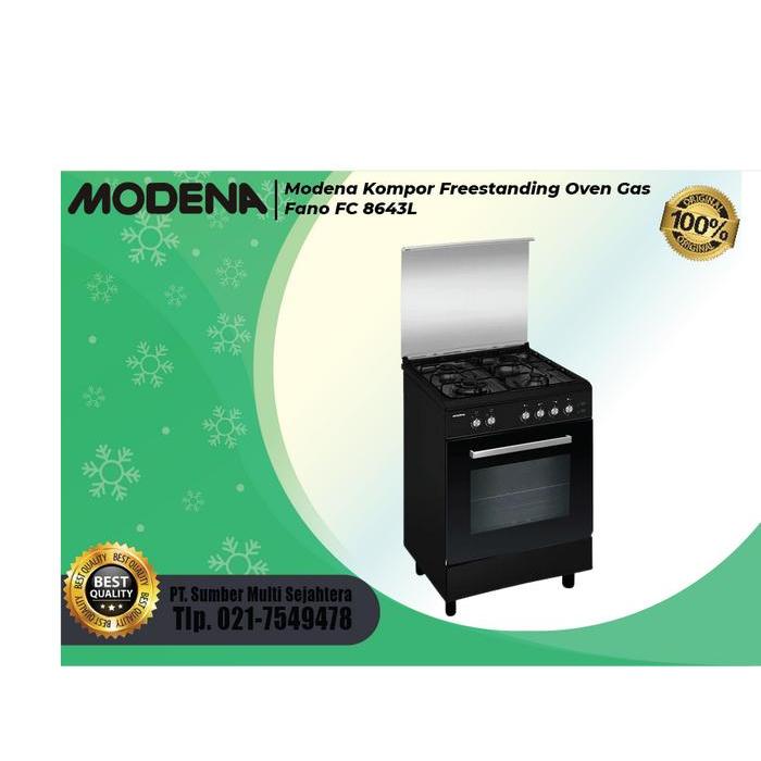 Modena Kompor Freestanding Oven Gas Fano FC 8643L