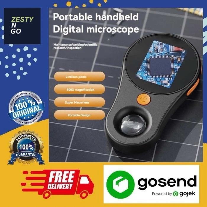 MINGYANG Digital Mikroskop 500X 1080p LED Repair with Kaca Pembesar - MG500