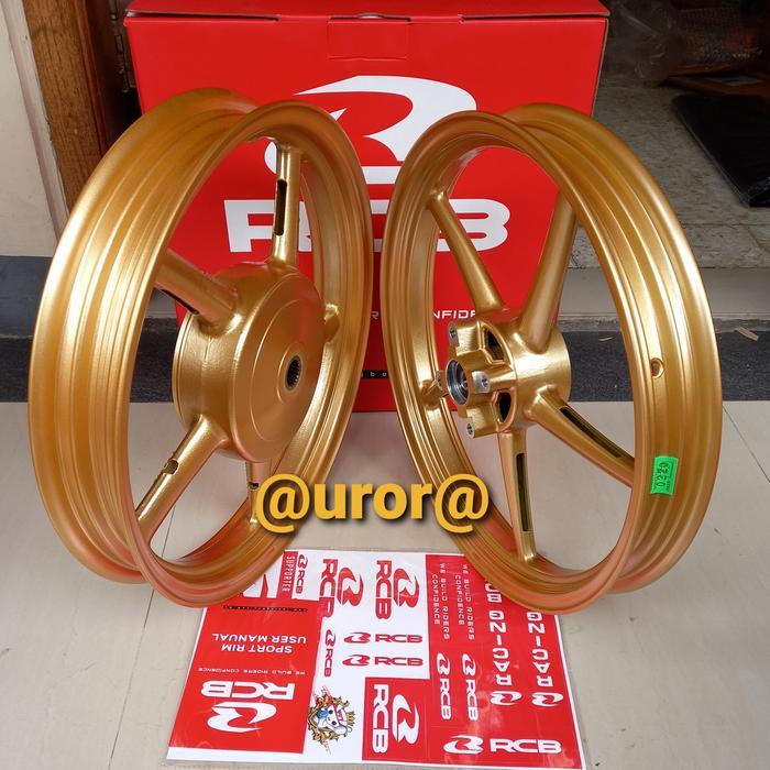 VELG RCB Mio Sporty / Mio Smile / Mio Soul Karbu / Fino Karbu / Nouvo / X Ride Old - SP 522 Gold (