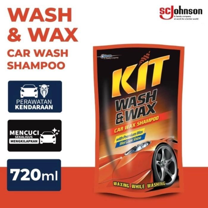 "New" KIT WASH AND WAX 800 ML