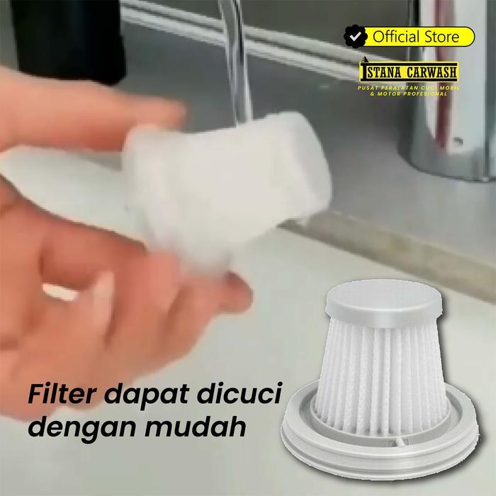 TERLARIS Hepa filter vacuum mini portable ikame SALE