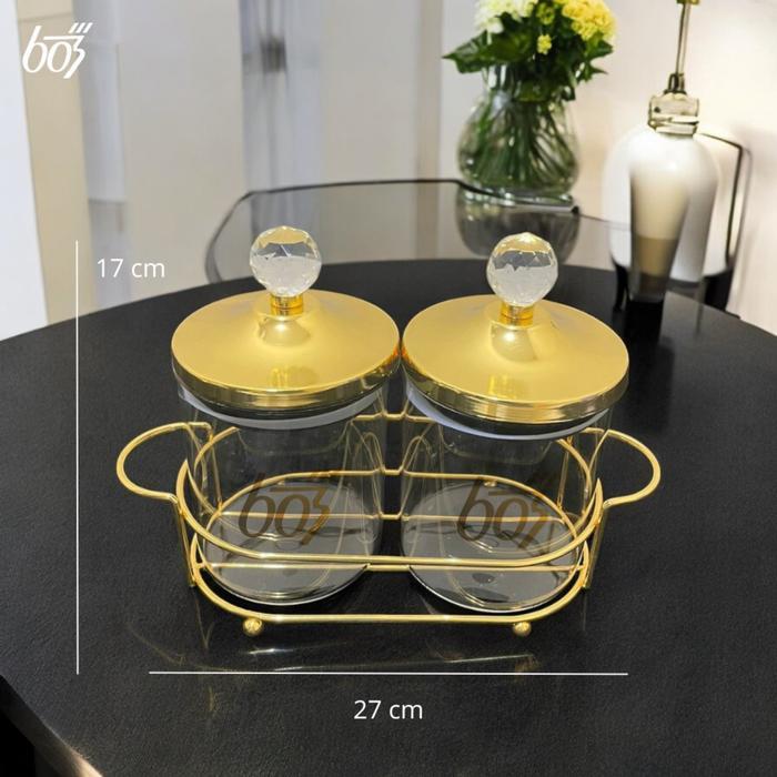 Jar love kedap udara / Toples multifungsi / Toples Kaca Jar Love SET / Snack Jar- Botol Kaca Hati