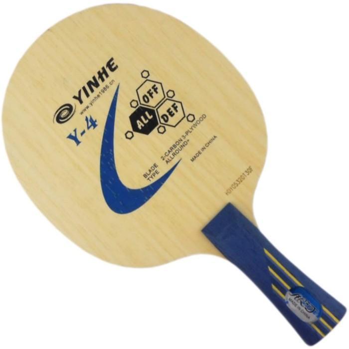 YINHE Y4 Y-4 CARBON KAYU BET PINGPONG TENIS MEJA