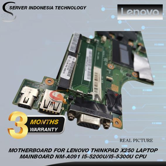 MOTHERBOARD FOR LENOVO THINKPAD X250 X240 LAPTOP MAINBOARD NM-A091