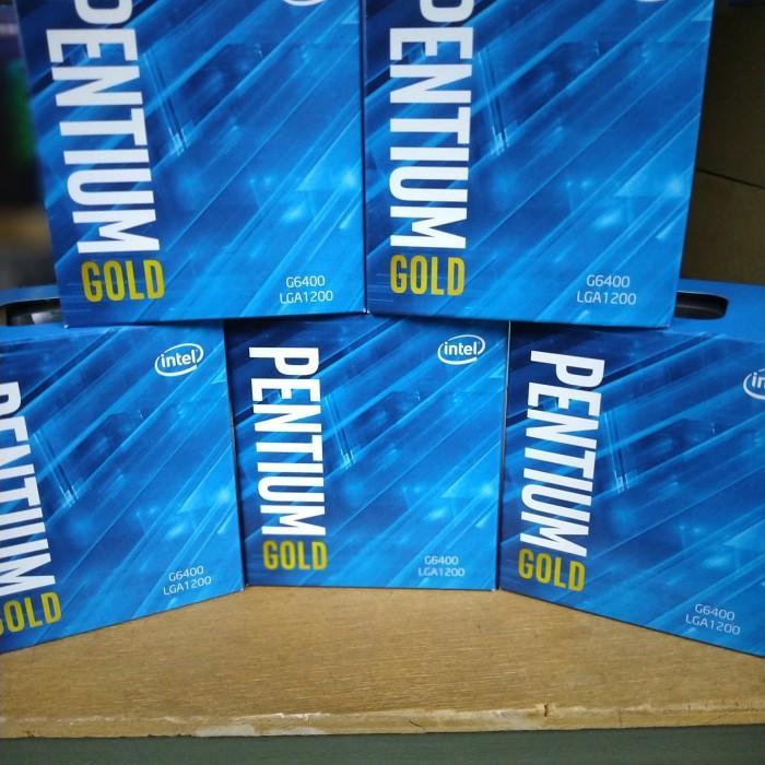 PROSESOR INTEL PENTIUM GOLD G6400 LGA 1200