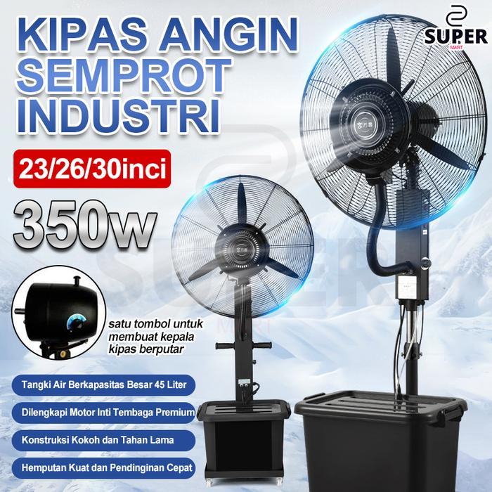 Mist Fans 23/26/30 Inch /Kipas Angin Embun/Kipas Industri/Kipas Angin Air/Kipas Mist Kipas Angin