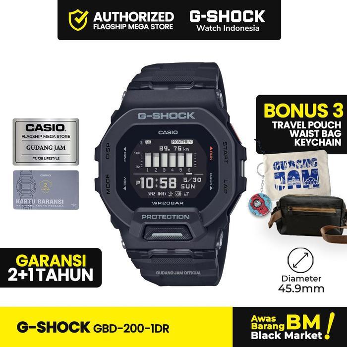 ASLI GShock GBD-200-1DR GBD-200-1D GBD-200 GBD200 GBD 200 Watches READY STOCK