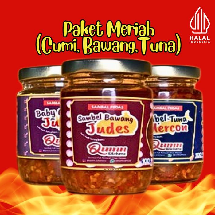 Pamer (Cumi, Bawang, Tuna) - Sambal Pedas By Quinn Kitchen