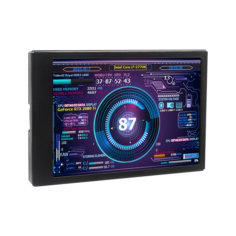 3.5 Inch USB Type-C IPS Secondary Screen AIDA64 for Mini Computer LCD CPU RAM GPU Monitor USB