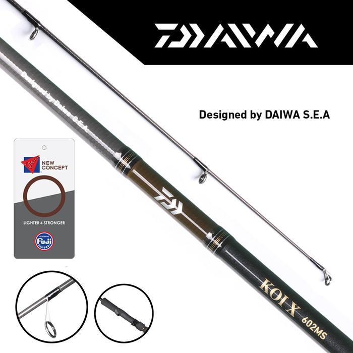 Sale Joran Spinning Daiwa Koi X 602Ms 602Mhs Harian Ikan Mas Galapung Galatama Mancing Reel