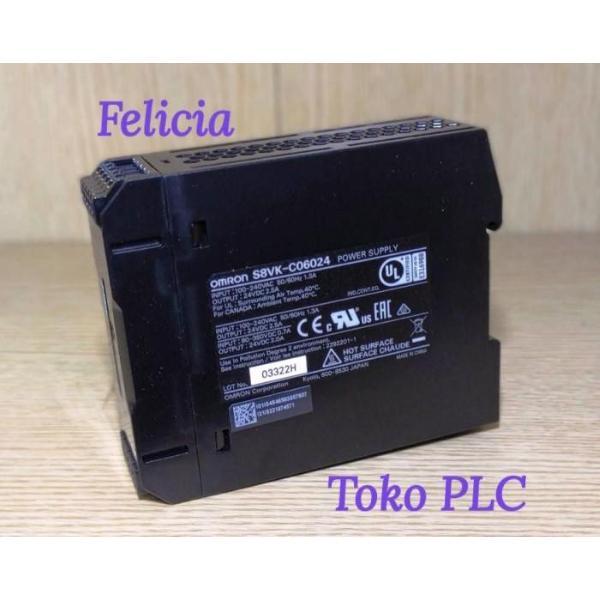 S8VK-C06024 24VDC 2,5A OMRON POWER SUPPLY - S8VK-C06024/ED2 S8VK-C06024 ORIGINAL QUALITY