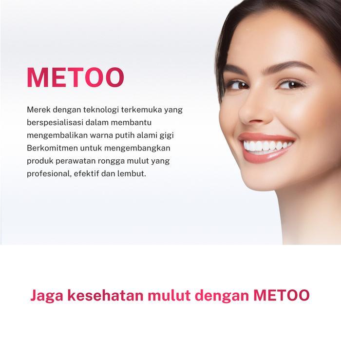 [PROMO FREE SIKAT GIGI CLEAN] METOO MW3 *3 BPOM-PEMUTIH GIGI / GIGI CERAH/ GUSI SEHAT/ NAFAS SEGAR/