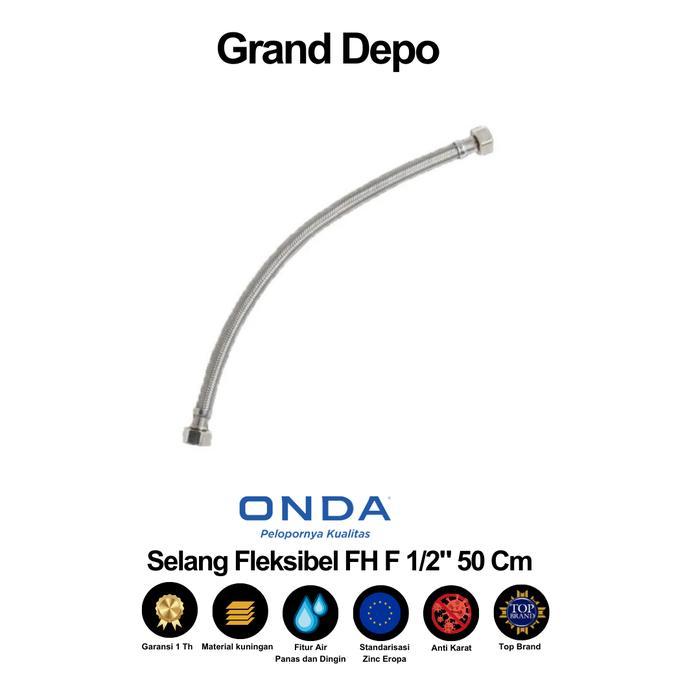Paloma - Selang Flexible Hose 50 Cm 1/2" / Selang Flexible