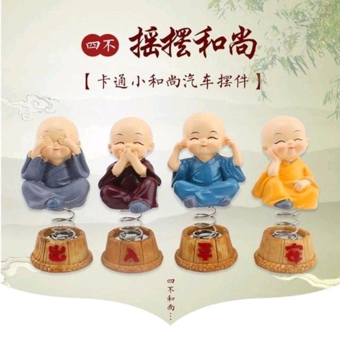 PAJANGAN SHAOLIN Pajangan Biksu Shaolin Peer Pajangan Dashboard Mobil Peer Pajangan Dashboard Mobil