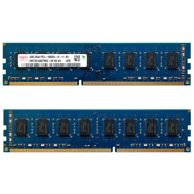 Desktop Memory PC3 2Rx8 PC3L 1Rx8 10600U 12800U SK hynix DDR3 2GB 4GB 1333MHz 1600MHz RAM udimm