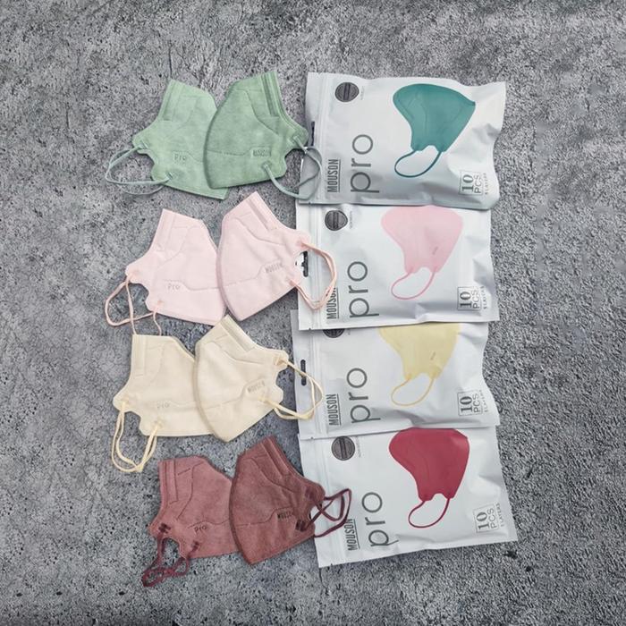 "New" MOUSON PRO 5D Masker 5ply - Masker Mouson 5ply Isi 10pcs