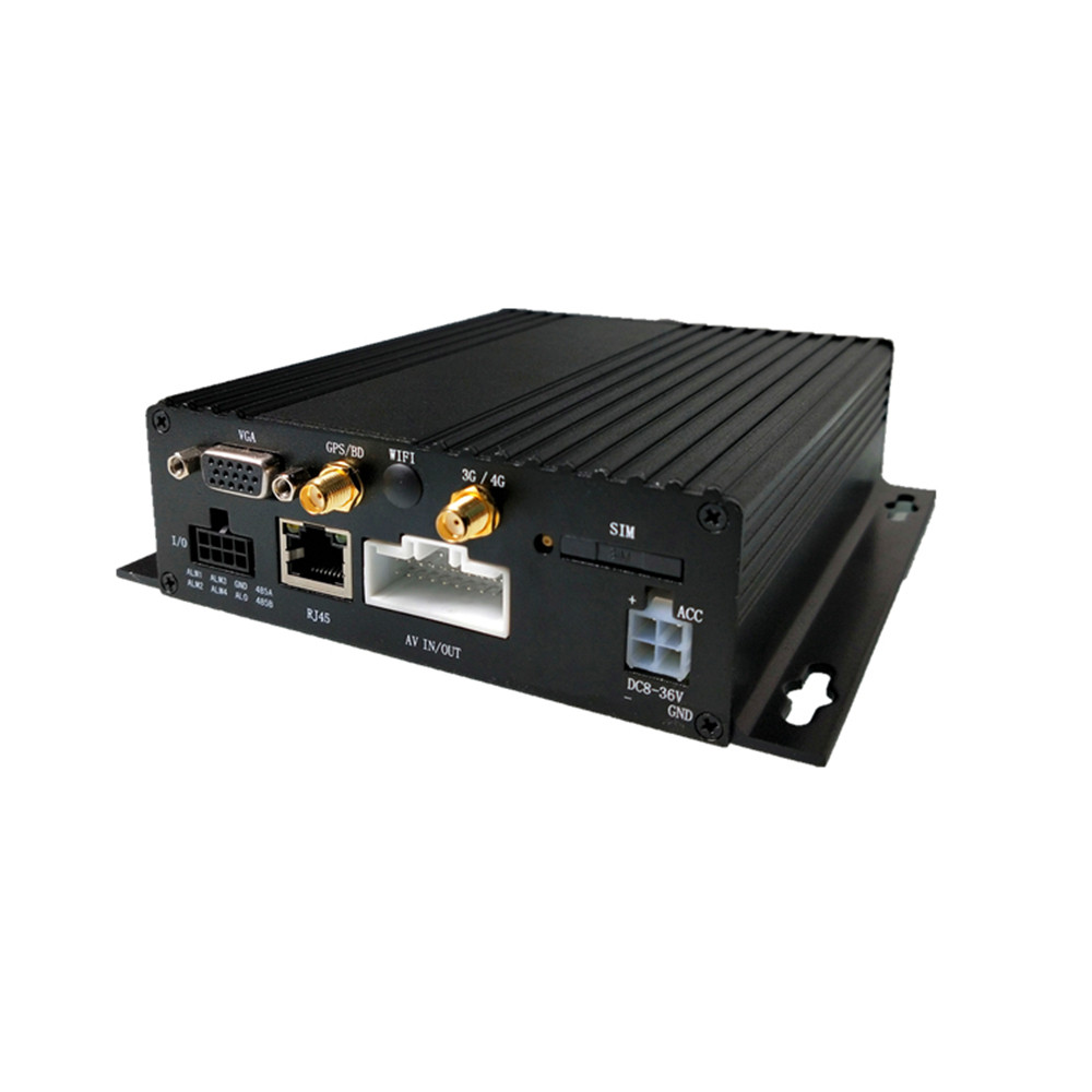 4-Channel 4G GPS MDVR Mobile DVR Vehicle SD Card Video Recorder School Bus CCTV Digital Video