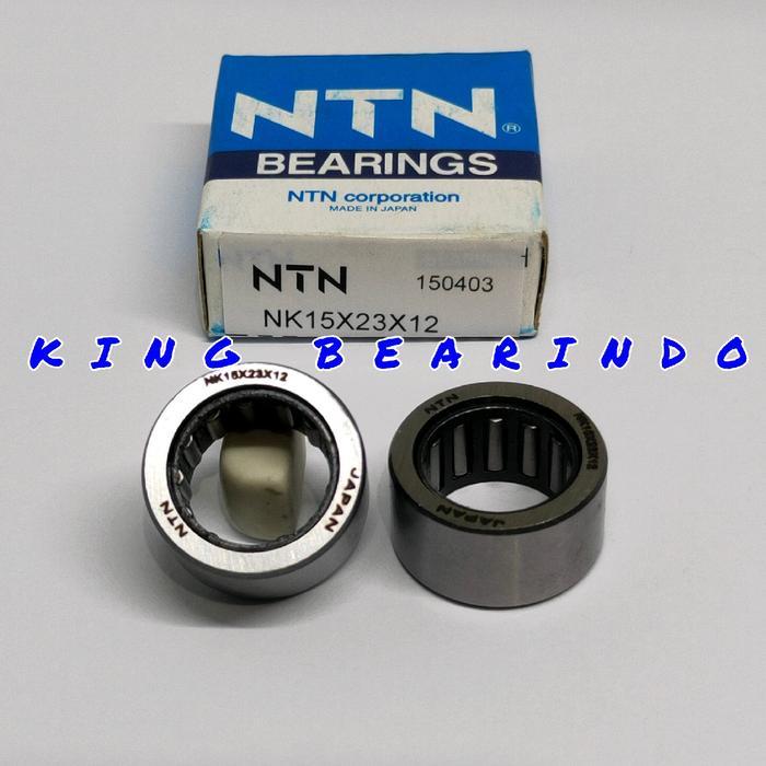 NEEDLE BEARING PERSENELING TIGER NK 15X23X12 NK 15 X 23 X 12 NTN