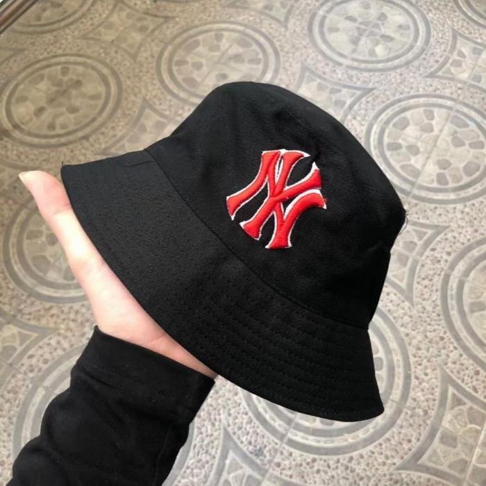 Mlb Bucket Hat New York Yankees Fisherman Cap Reversible Free Goodie B #Gratisongkir