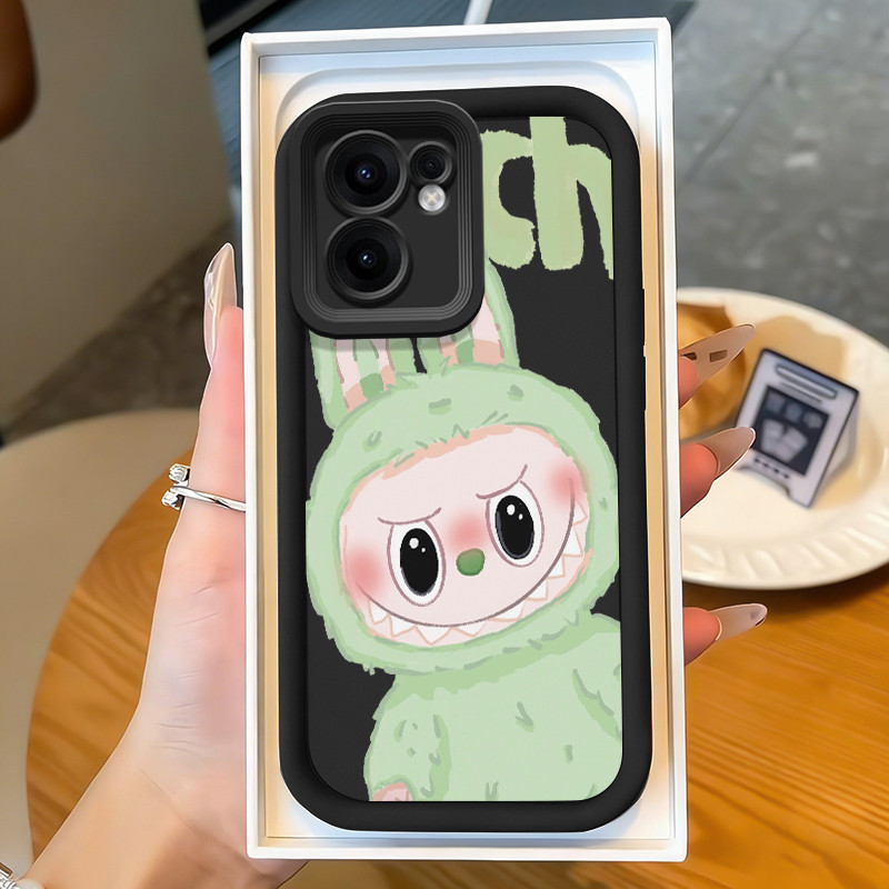 Casing Hp untuk OPPO Reno 13F 4G Reno 13F 5G 13 F Reno 14F 5G Case Boneka hijau Kasing silikon Cesin